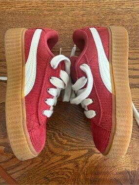 Kids Fenty Puma Creeper Phatty Corduroy Sneakers - kids size 2C